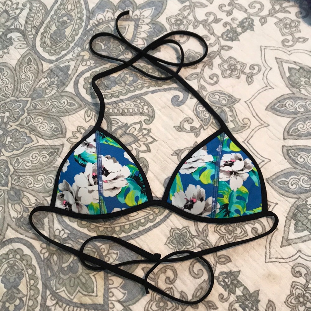 Floral Reversible Bikini Top